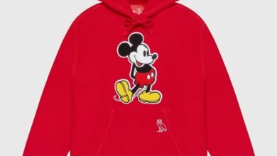 Disney x Ovo® Classic Mickey Hoodie – Red