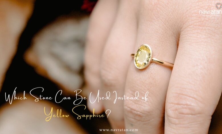Which Stone Can Be Used Instead of Yellow Sapphire?